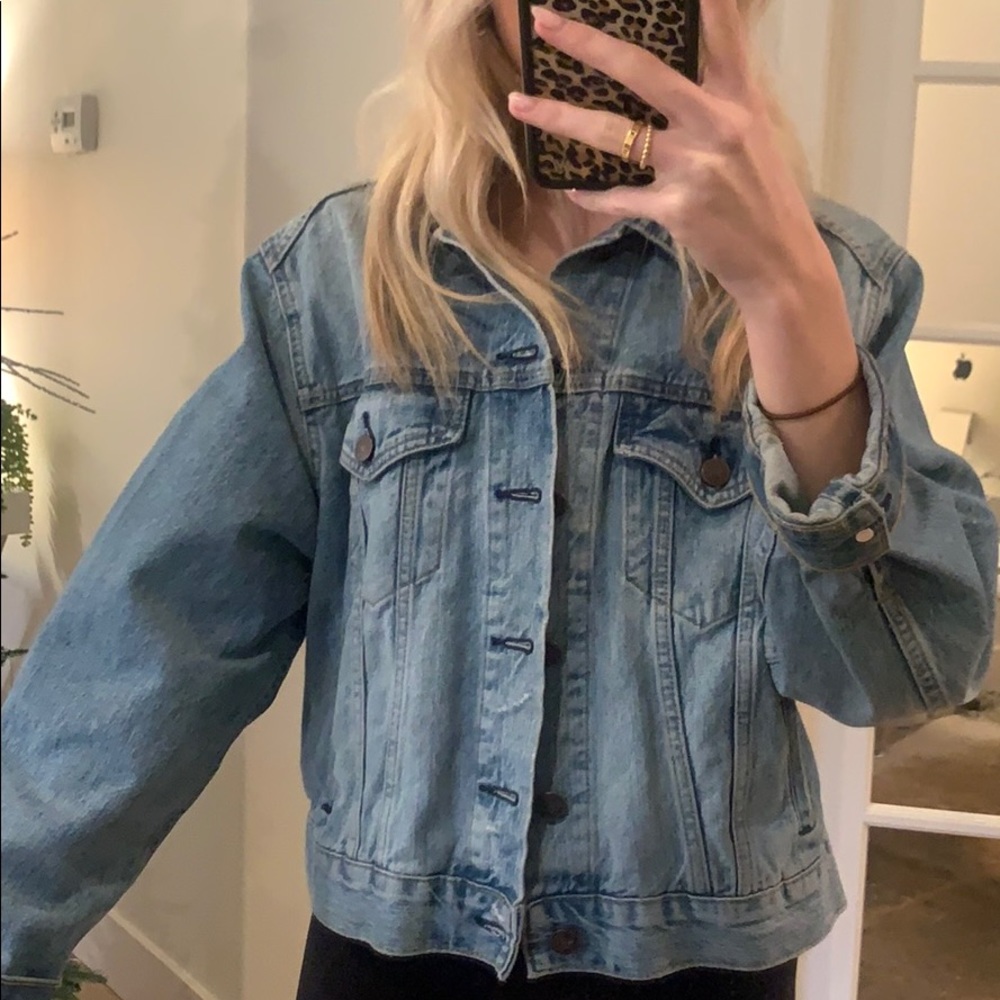 Blue denim jacket